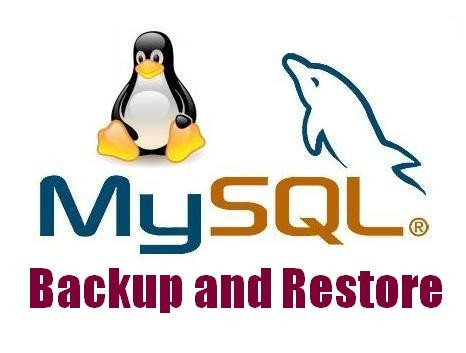 Mysql restore